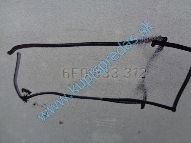pravé zadné dvere na seat ibizu V, 6F0833312